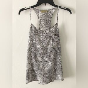 Sis Sis Anthropologie Spotted Racerback Cami Tank Top